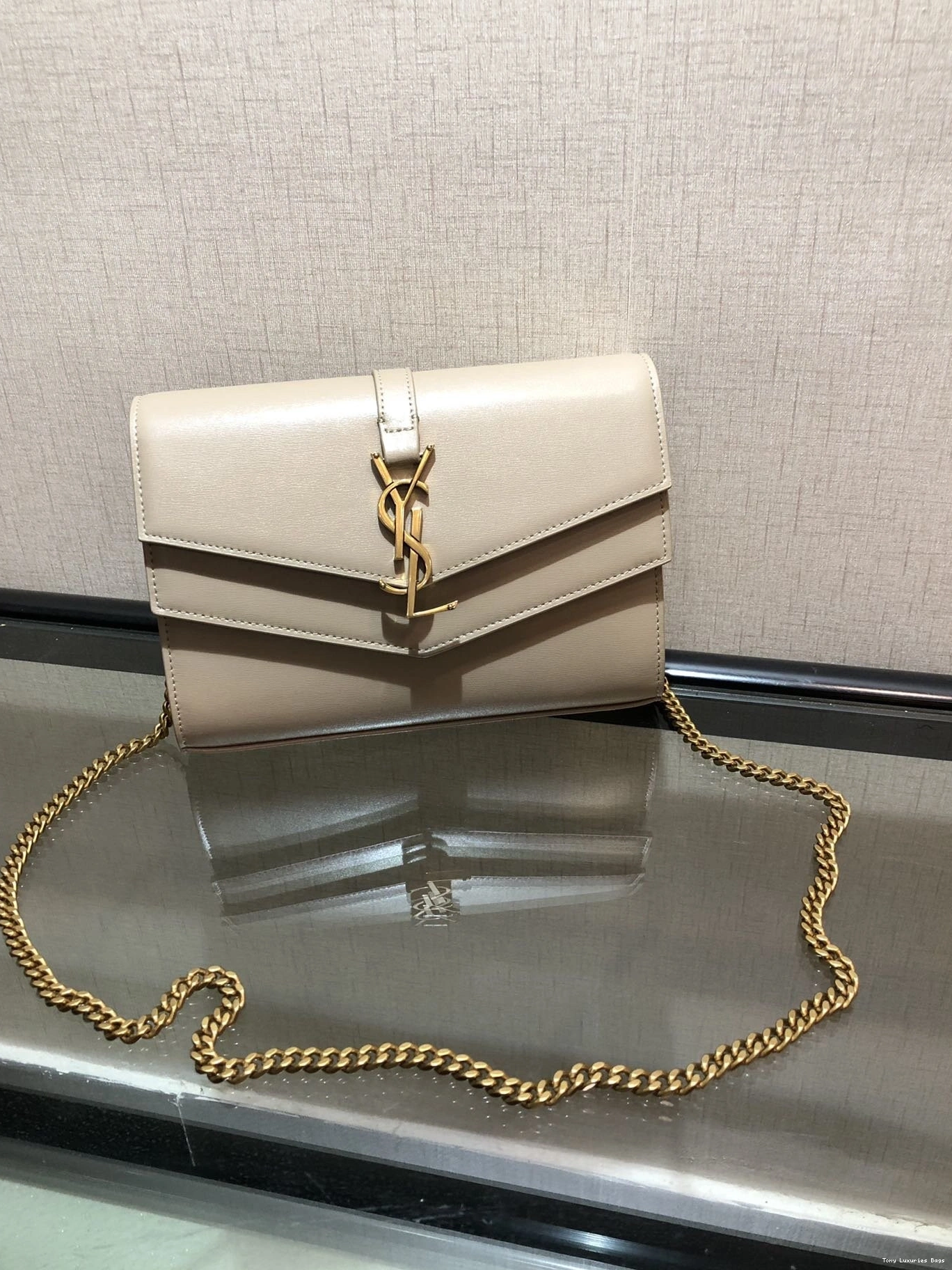 Tony Luxuries MEDIUM WALLET YSL CHAIN SULPICE 0805